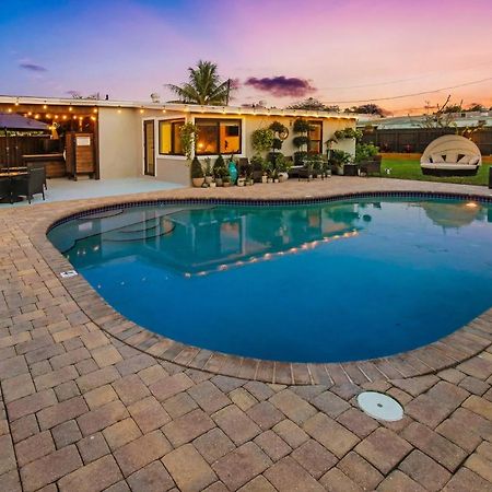 Private Heated Pool Oasis Pet-Friendly Retreat Short Or Long Stays Sleeps 2-8 Ppl Pompano Beach Ngoại thất bức ảnh
